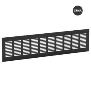 Vent. rešetka AL T 10x40 CRNA