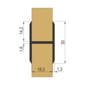 VP 1027 C pregradni profil